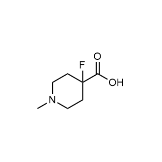 4-Fluoro-1-methylpiperidine-4-carboxylic acid structure