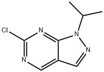 6-Chloro-1-isopropyl-1H-pyrazolo[3,4-d]pyrimidine Structure