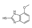 2H-Benzimidazole-2-thione,1,3-dihydro-4-methoxy-(9CI) structure