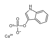 calcium,1H-indol-3-yl phosphate Structure