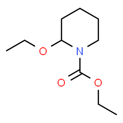 1-Piperidinecarboxylicacid,2-ethoxy-,ethylester(9CI) Structure