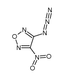 3-azido-4-nitrofurazan Structure