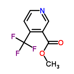 Methyl 4-(trifluoromethyl)nicotinate structure