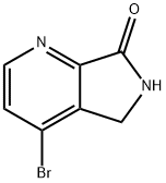 4-Bromo-5,6-dihydro-pyrrolo[3,4-b]pyridin-7-one picture