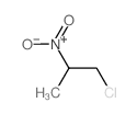 Propane,1-chloro-2-nitro- Structure