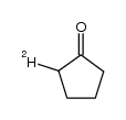 [2-D]-Cyclopentanone结构式