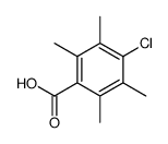 4-chloro-2,3,5,6-tetramethylbenzoic acid结构式