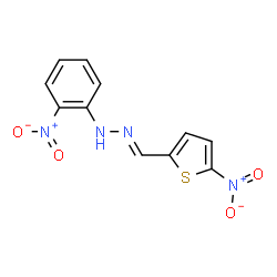 1-(2-nitrophenyl)-2-[(5-nitro-2-thienyl)methylene]hydrazine picture