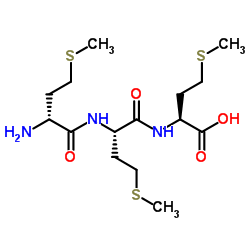 H-D-Met-Met-Met-OH结构式