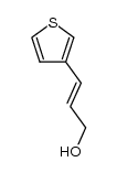 (E)-3-(thiophen-3-yl)prop-2-en-1-ol图片