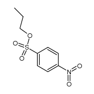 n-propyl 4-nitrobenzenesulfonate结构式