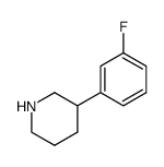 3-(3-fluorophenyl)piperidine picture