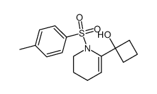 1-[1-(toluene-4-sulfonyl)-1,4,5,6-tetrahydropyridin-2-yl]-cyclobutanol Structure