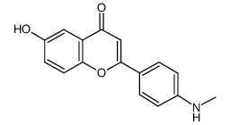 N-Methylaminogenistein Structure