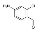 4-氨基-2-氯苯甲醛结构式