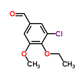 3-Chloro-4-ethoxy-5-methoxybenzaldehyde Structure