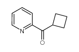 CYCLOBUTYL 2-PYRIDYL KETONE结构式