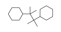 (3-cyclohexyl-2,3-dimethylbutan-2-yl)cyclohexane结构式