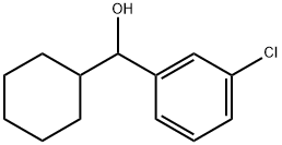 (3-chlorophenyl)(cyclohexyl)methanol Structure