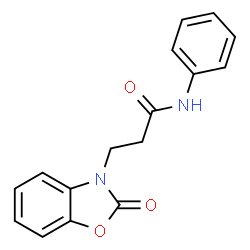 3-(2-oxobenzo[d]oxazol-3(2H)-yl)-N-phenylpropanamide picture