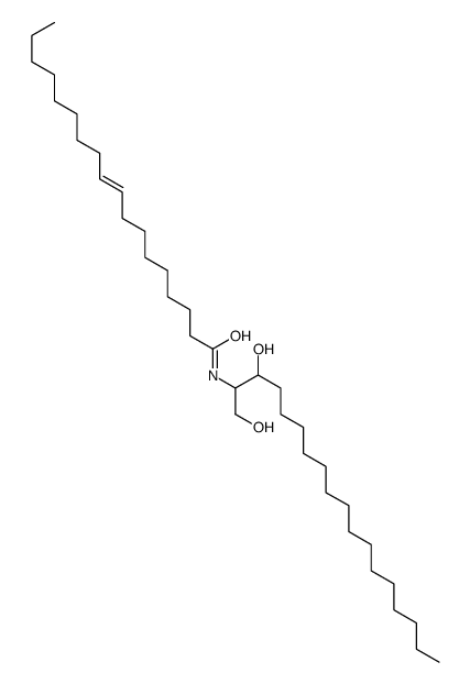 (Z)-N-(1,3-dihydroxyoctadecan-2-yl)octadec-9-enamide structure