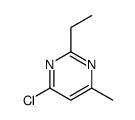 4-Chloro-2-ethyl-6-methylpyrimidine结构式