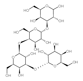 α-D-Gal-(1→3)-β-D-Gal-(1→4)-α-D-Gal-(1→3)-D-Gal结构式