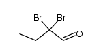 2,2-Dibromobutanal结构式