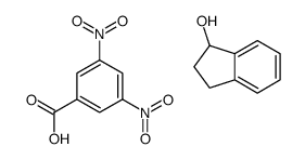 2,3-dihydro-1H-inden-1-ol,3,5-dinitrobenzoic acid Structure