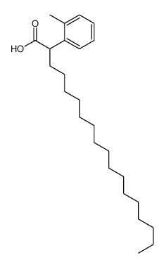 2-(2-methylphenyl)octadecanoic acid Structure