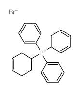 Phosphonium,3-cyclohexen-1-yltriphenyl-, bromide (1:1) structure