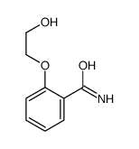 o-(β-Hydroxyethoxy)benzamide structure