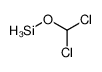 dichloromethoxysilane Structure