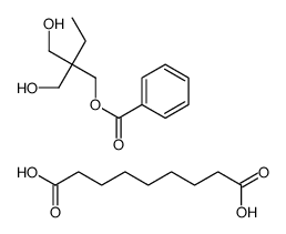 2,2-bis(hydroxymethyl)butyl benzoate,nonanedioic acid结构式