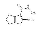 2-氨基-5,6-二氢-n-甲基-4H-环戊并[b]噻吩-3-羧酰胺图片