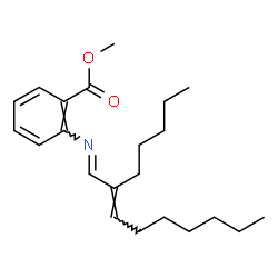 methyl o-[(2-pentyl-2-nonenylidene)amino]benzoate picture