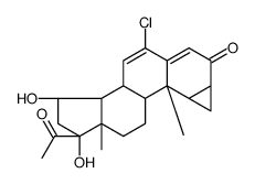 15β-Hydroxy Cyproterone Structure