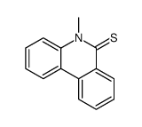 5-methylphenanthridine-6-thione Structure