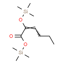 2-[(Trimethylsilyl)oxy]-2-hexenoic acid trimethylsilyl ester picture