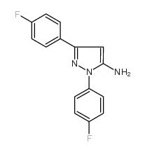 1,3-BIS(4-FLUOROPHENYL)-1H-PYRAZOL-5-AMINE picture