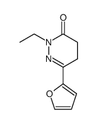 2-ETHYL-6-(FURAN-2-YL)-4,5-DIHYDROPYRIDAZIN-3(2H)-ONE picture