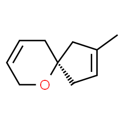 6-Oxaspiro[4.5]deca-2,8-diene,2-methyl-,(5R)-(9CI) Structure