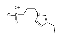 1H-Pyrrole-1-propanesulfonicacid,3-ethyl-(9CI) Structure