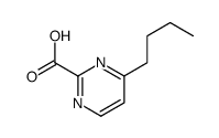 4-butylpyrimidine-2-carboxylic acid结构式