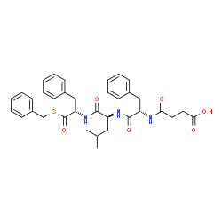 Suc-Phe-Leu-Phe-SBzl Structure