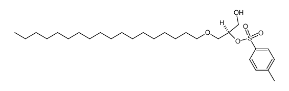 3-O-Octadecyl-2-O-p-toluolsulfonyl-sn-glycerin Structure