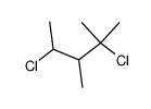 2,4-Dichlor-2,3-dimethylpentan结构式