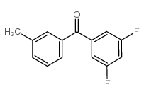 (3,5-difluorophenyl)-(3-methylphenyl)methanone picture