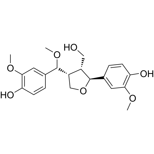 7&prime;-Methoxylariciresinol结构式