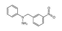 N-(3-nitro-benzyl)-N-phenyl-hydrazine结构式